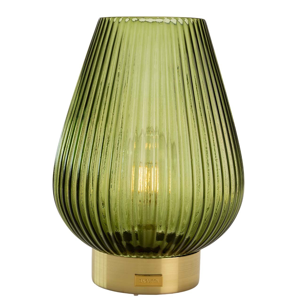 LAMPADA GOCCIA A RICARICA USB H. 31 VERDE